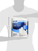 Camco RV TST 2-ply Toilet Tissue 4-pack, 500 sheets