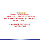 HTH 52027 Ultimate Shock Treatment Swimming Pool Chlorine Cleaner, 1 lb
