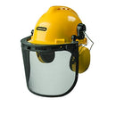 Oregon 563474 Chainsaw Safety Protective Helmet With Visor Combo Set,Yellow