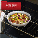 T-fal G919SE64 Initiatives Ceramic Nonstick Dishwasher Safe Toxic Free 14-Piece Cookware Set Gold