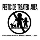 Pesticide Flags with Plastic Stakes