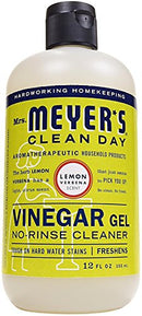 Mrs. Meyer's Clean Day S C Johnson Wax 70189 12OZ Lemon Verbena Scent Vinegar Gel No-Rinse Cleaner, 12 Fl Oz (Pack of 1), 12 oz