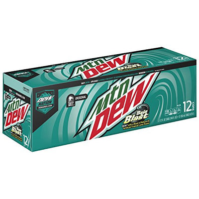 Mountain Dew Baja Blast Cans