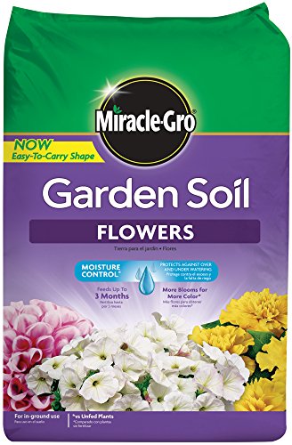Miracle-Gro 70359430 Garden Soil Flowers