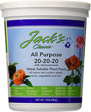Jack's Classic Blossom Booster 1.5 lbs and Jacks Classic All Purpose Fertilizer 1.5 lbs with Tuff Guy Gloves