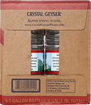 CRYSTAL GEYSER SINCE 1977, Natural Alpine Spring Water 128 Fluid Ounce 768 Fl Oz, (Pack of 6) (12514-2)