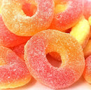 Trump Impeachment Gummy Ring Candies, (Peach Flavored Candy) 2 Packs of 4 Ounce Bags-12 Rings Per Bag