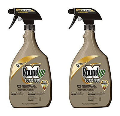 Roundup 5107300 Extended Control Weed and Grass Killer Plus Weed Preventer II Ready-to-Use Trigger Spray