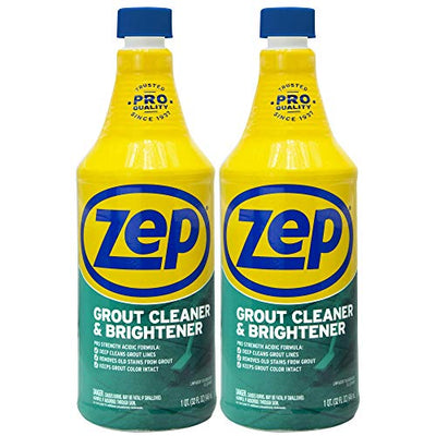 Zep Grout Cleaner and Brightener 32 ounce ZU104632 (Pack of 2) Deep Cleaning Pro Formula