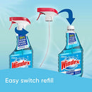 Windex Glass and Window Cleaner Spray Bottle, Bottle Made from 100% Recycled Plastic, Original Blue, 23 fl oz