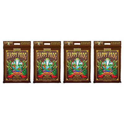 FoxFarm FX14054 Happy Frog Nutrient Rich and pH Adjusted Rapid Growth Garden Potting Soil Mix is Ready to Use