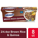 Minute Ready To Serve Rice, Brown Rice & Quinoa, 2/4.4 oz Cups (Pack of 8)