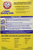 Arm & Hammer Super Washing Soda, 55 oz (Pack of 2)