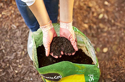 Miracle-Gro Garden Soil All Purpose: 1 cu. ft., For In-Ground Use, Feeds for 3 Months, Amends Vegetable, Flower and Plant Beds