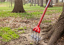 Garden Weasel 90206 Cultivator and Tiller, Durable Steel, Detachable Tines, No Bending, Red