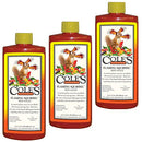 Cole's Flaming Squirrel Seed Sauce 8 oz Liquid Squirrel Deterrent FS083 (3 Pack)