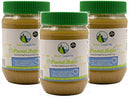 Green Coast Pet 3 Pack of All Natural Pawnut Butter for Dogs, 16 Ounce Jars