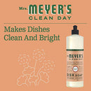 Mrs. Meyer's Clean Day Dish Soap, Geranium, 16 fl oz (Pack of 3)