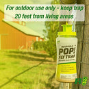 RESCUE! POP! Fly Trap - Outdoor Fly Trap for Home & Agricultural Settings - 3 Pack