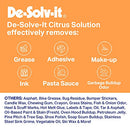 Orange-Sol De-Solv-It Citrus Solution - Odor & Stain Remover for Cloth, Wood, Glass & More, 12-Ounce