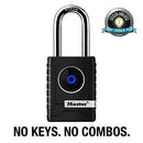 Master Lock Padlock, Outdoor Personal Use Bluetooth Lock, 2-7/32 in. Wide, 4401DLH