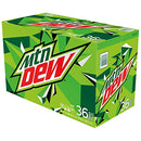 Mountain Dew Soda, 12 Ounce (36 Cans)