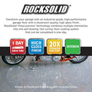 Rust-Oleum 60007 Rocksolid Polycuramine Garage Floor Coating, 1 Car Kit, Tan