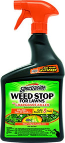 Spectracide Weed Stop For Lawns Plus Crabgrass Killer, Ready-to-Use, 32-Ounce