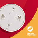 First Alert PR700 Battery-Operated Photoelectric Smoke Alarm, 1-Pack