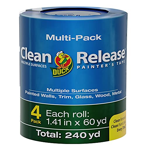 Duck Clean Release Blue Painter's Tape 1.5-Inch (1.41-Inch x 60-Yard)