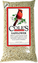 Cole's Wild Bird Products 751478100449 Cole's SA10 Safflower Birdseed, 10-Pound, 10 lb
