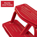 Radio Flyer, Classic Red Dual Deck Tricycle, 12" Front Wheel, Red