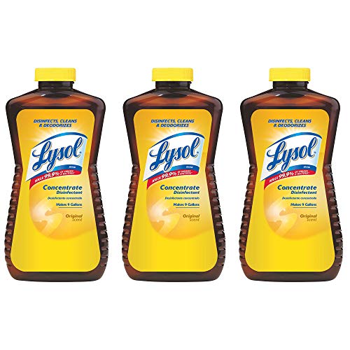 Lysol Concentrate All Purpose Cleaner Disinfectant, 12 Ounce (Pack of 3)