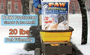 Paw Protector Snow & Ice Melt 20 lbs Pet Friendly Ice Melt