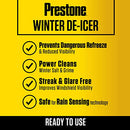 Prestone AS250-6PK De-Icer Windshield Washer Fluid - 1 Gallon, (Pack of 6)