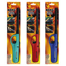 King BKOU172 Multi Utility Lighter Assorted Colors (3 Pack)