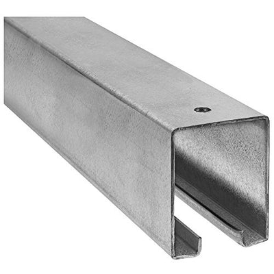 National Hardware Stanley N105-726 5116 Plain Box Rail in Galvanized Steel