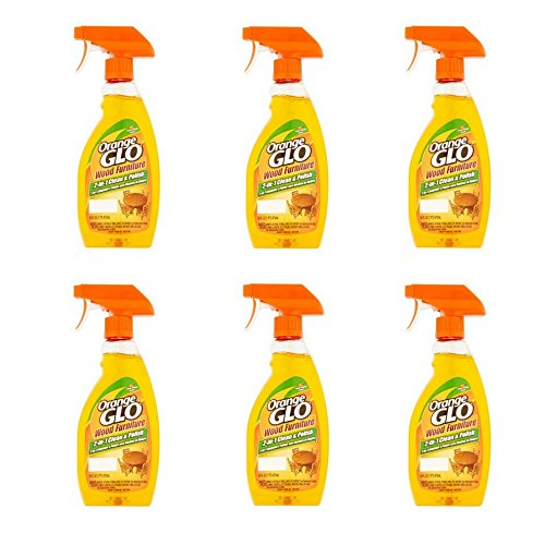 Orange Glo 2-in-1 Clean & Polish Wood Furniture Spray - 16 oz - 6 pk