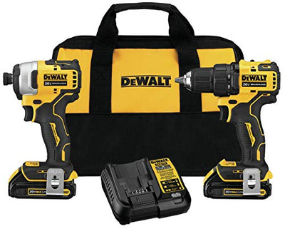 DEWALT ATOMIC 20V MAX Cordless Drill Combo Kit