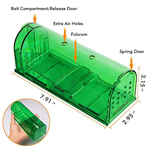 Home and Country USA Humane Mouse Trap. Our Catch and Release Mouse Traps  are Designed as a Live Mouse and Rat Trap for Those who Want to Remove mice  The Right Way. (