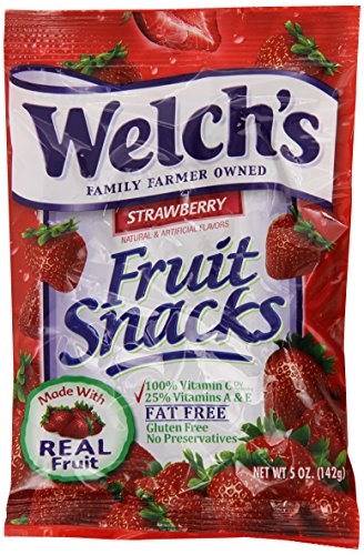 Welchs Strawberry Fruit Snacks