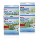 PIC Mosquito Repelling Coils, 10 Count Box, 4 Pack - Mosquito Repellent for Outdoor Spaces - 40 Coils Total