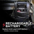 Schumacher Jump Starter and Portable Power Port - 600 Peak Amp, 12V - For Power Sports, Motorcycles, 4-6 Cylinder Cars
