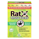 RatX Throw Packs Bait Pellets for Mice and Rats, Pack of 6
