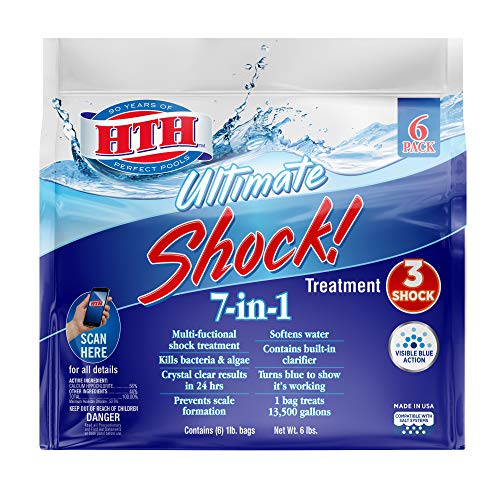HTH 52028 Ultimate Shock Treatment Swimming Pool Chlorine Cleaner
