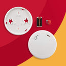 First Alert PR700 Battery-Operated Photoelectric Smoke Alarm, 1-Pack