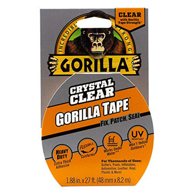 Gorilla Crystal Clear Duct Tape