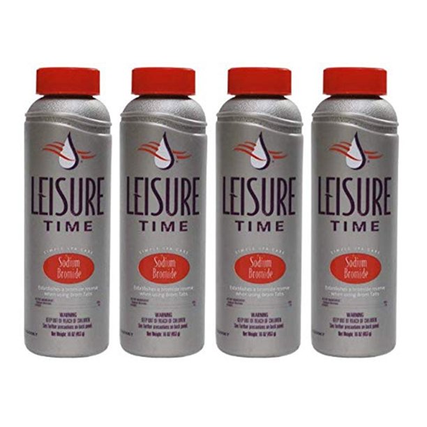Leisure Time Sodium Bromide 1lb 4 Pack