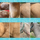 Coat Defense Daily Preventative Powder for Horses - Safe & Effective Equine Sweet Itch, Skin Funk, Scratches, & Rain Rot Treatment - Dry Shampoo for Horses, 24 oz Formula with All Natural Ingredients