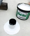 Del-Val 230 Rubber Sealant (1 Gal.) - A Multi-Purpose Product Designed as a Metal Roof Sealant, Camper Roof Sealant, Waterproof Wood Sealer and Much More.